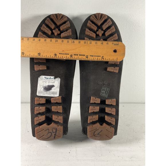 Coach Black Leather Casual Driver Loafers Women's Size 7.5B Preowned - Picture 7 of 9